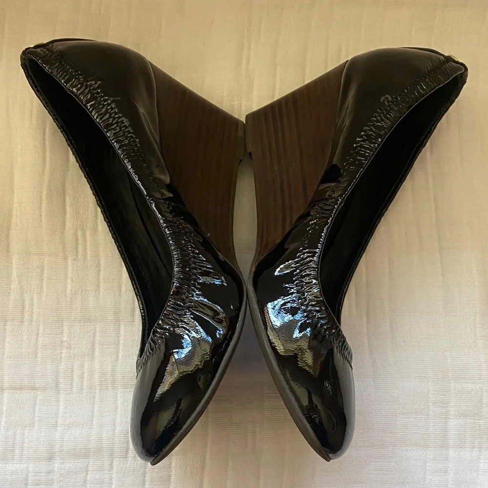 Tory Burch glossy black